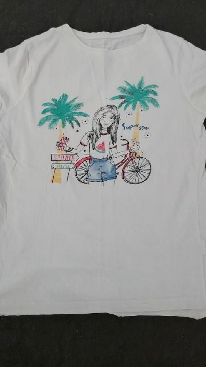 Tee shirt fille