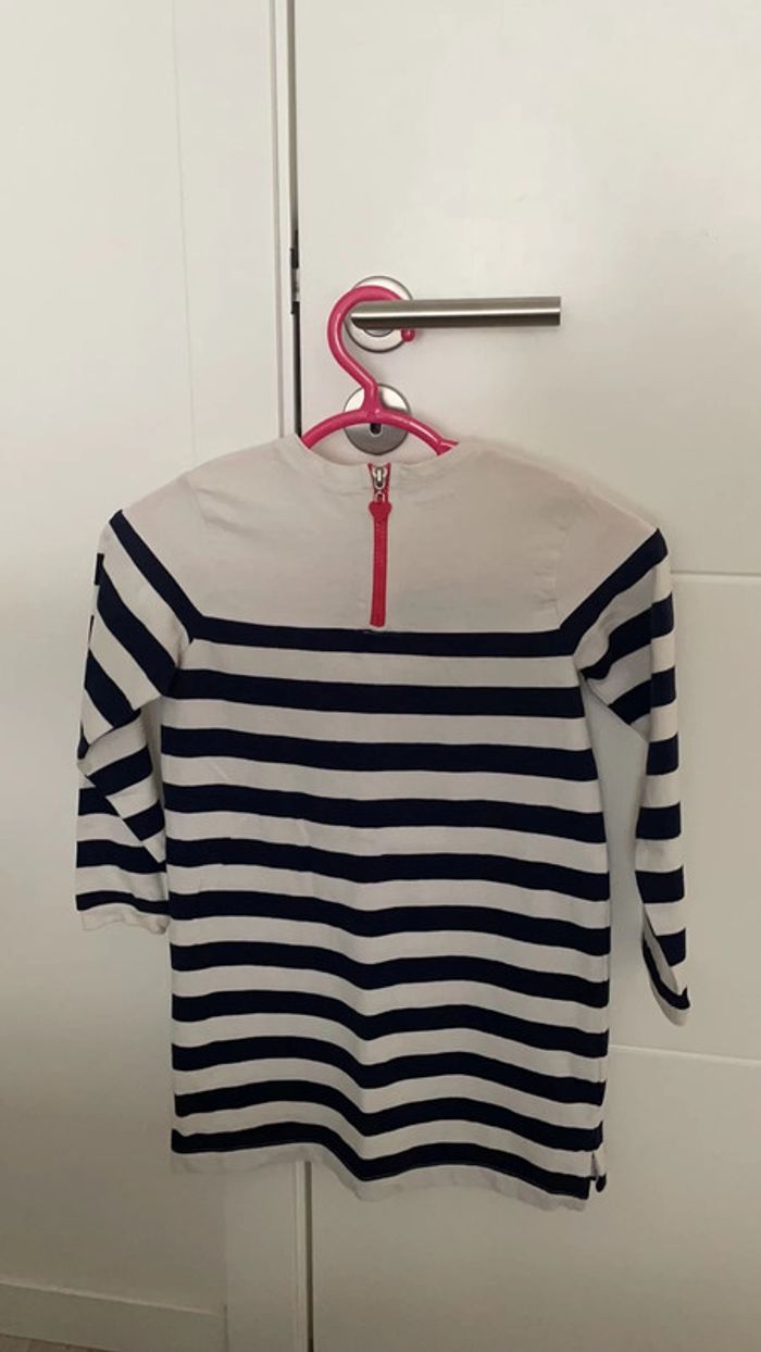 Robe marinière vert baudet - photo numéro 2