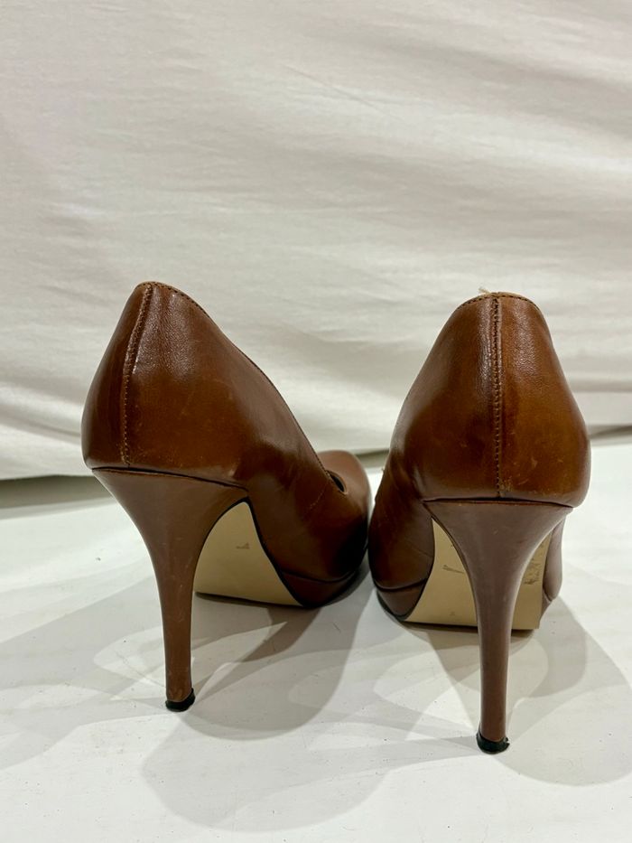 Escarpins San Marina camel taille 38 - photo numéro 7