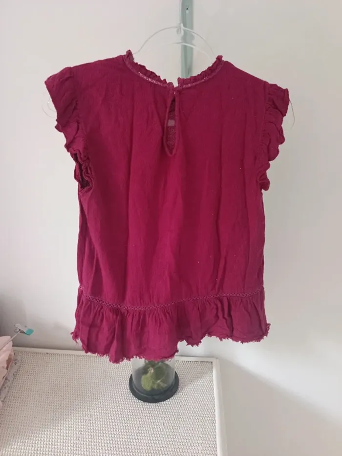 Blouse fuschia - photo numéro 3