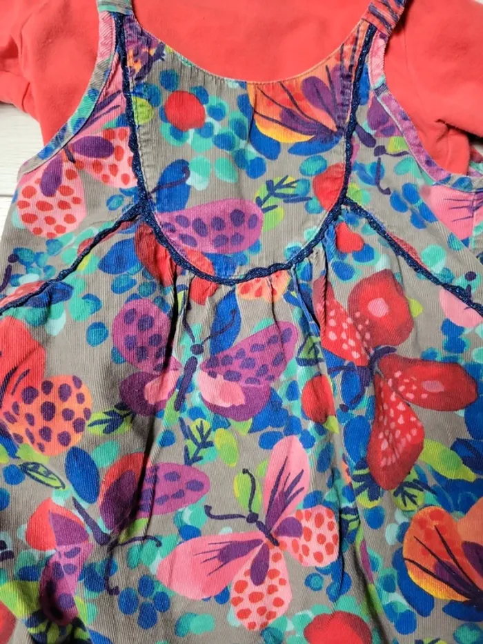 Robe mi-saison catimini 2 ans 86 cm - photo numéro 4
