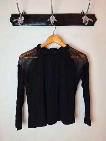 Top noir femme taille M  Zara