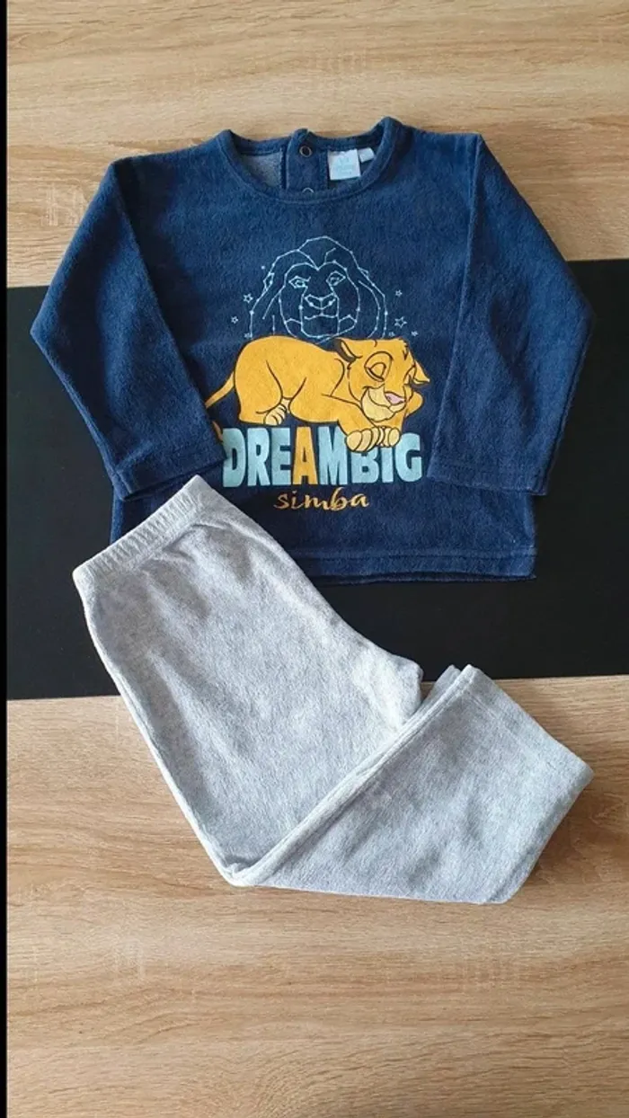 Pyjama hiver 24 mois