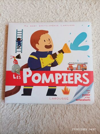 Ma baby encyclopédie : Les Pompiers - Larousse