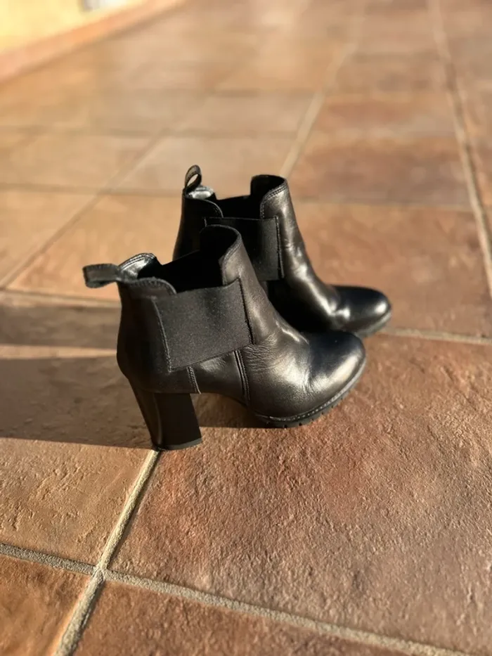 Boots Bottines cuir Éram 36