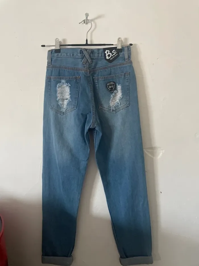 Jean bleu à trous n°472 - photo numéro 10