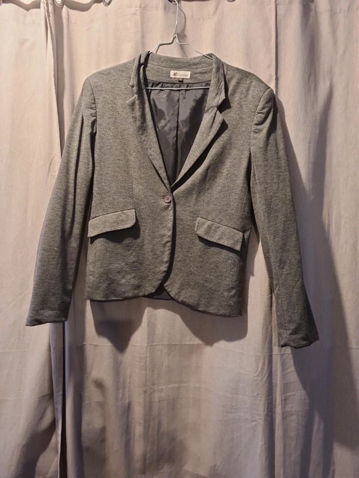 Veste grise - photo numéro 3
