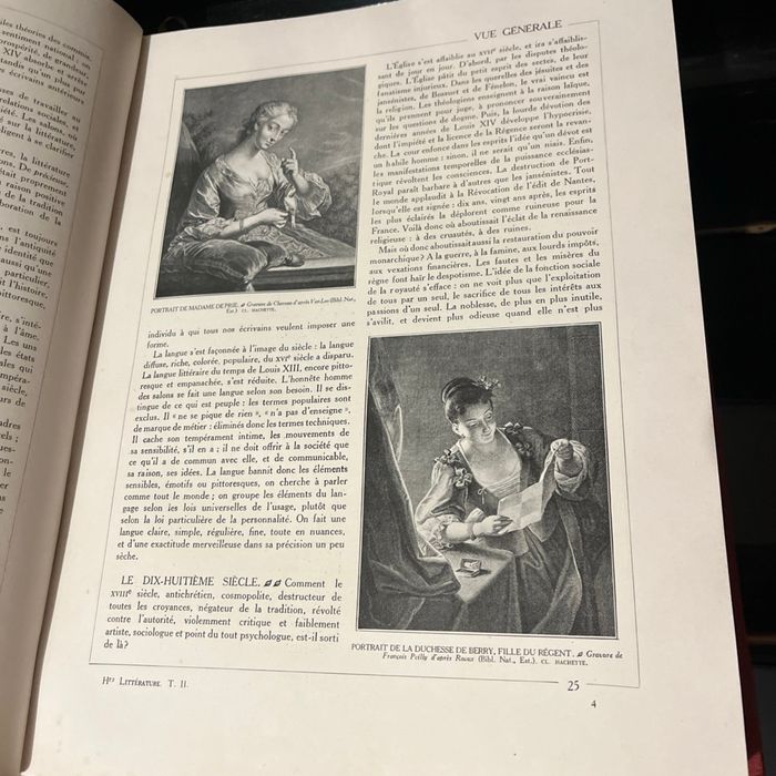 Encyclopédie hachette littérature française 1923 - photo numéro 4