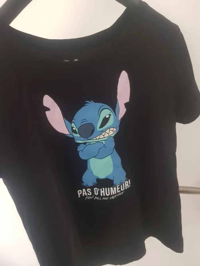 T-shirt Stitch Humeur Taille M - photo numéro 3