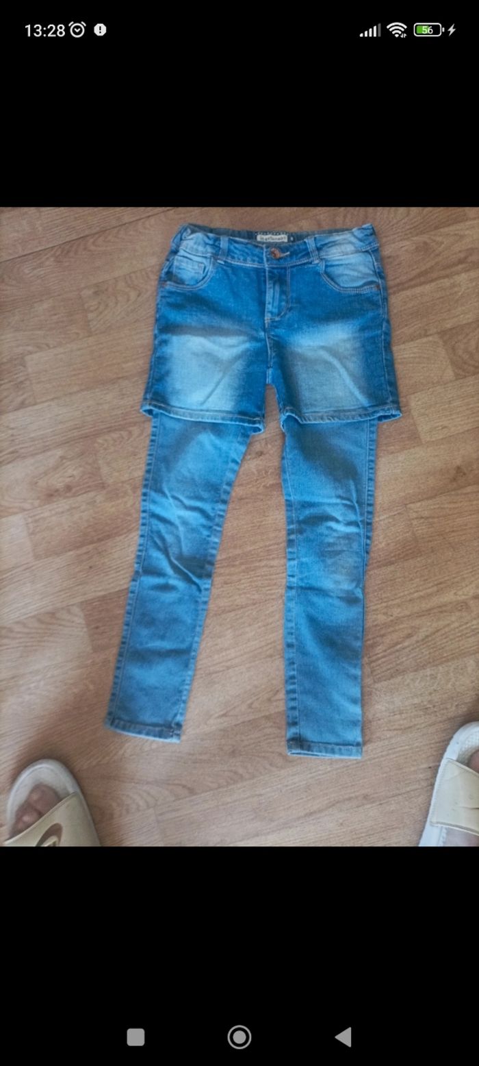 Ensemble jeans et short 8 ans - photo numéro 4