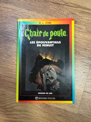 Chair de poule – Les épouvantails de minuit – R.L. Stine bon état