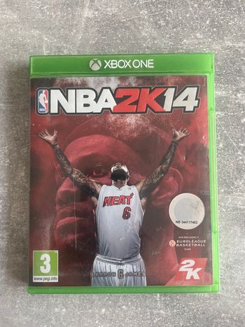 Jeu pour Microsoft xbox one, NBA 2k14 en anglais.