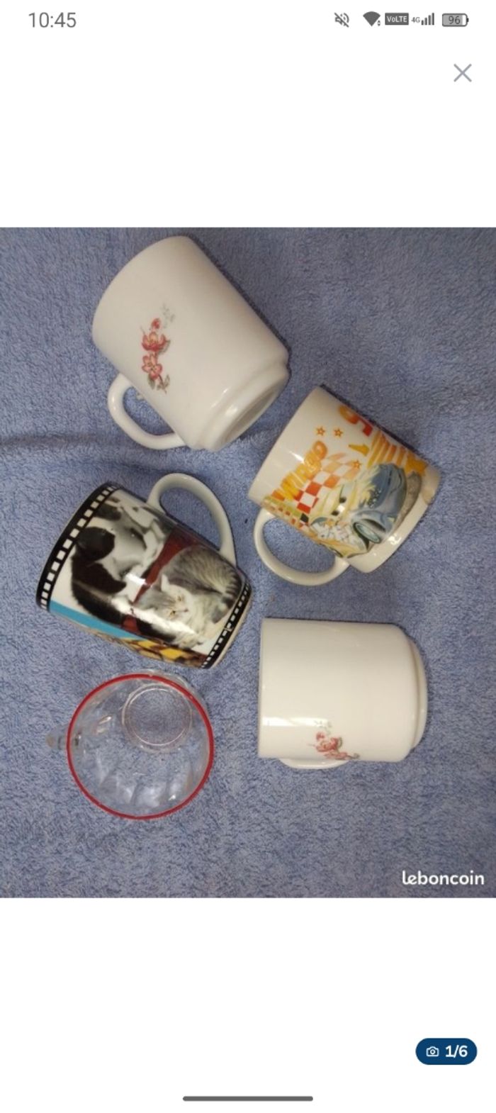 Lot tasse