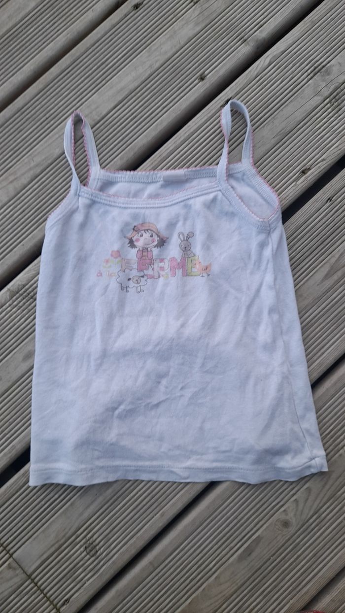 Débardeur à fines bretelles