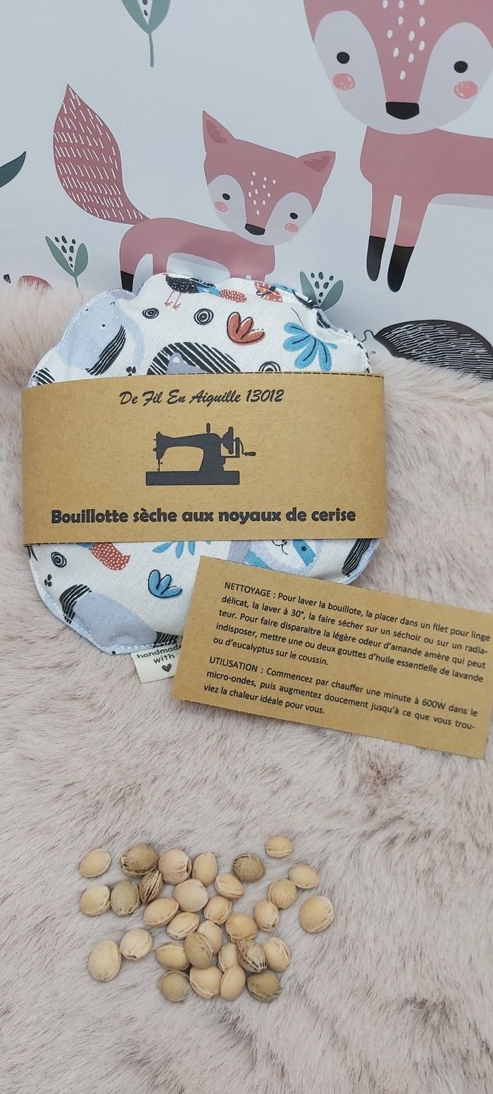 Bouillotte sèche bébé