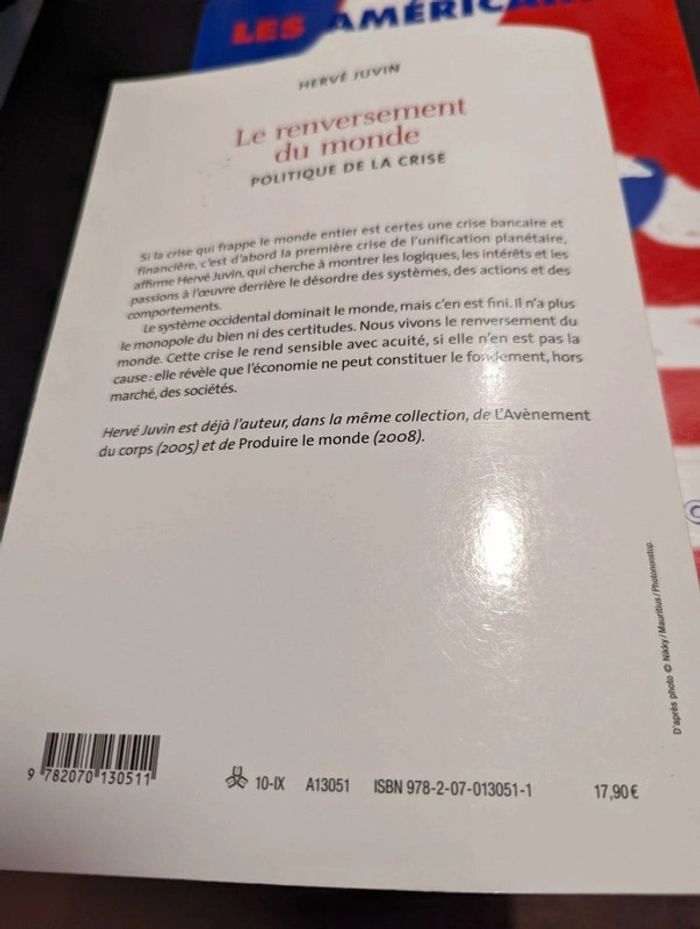 Livre Le renversement du monde Politique de la crise - photo numéro 2