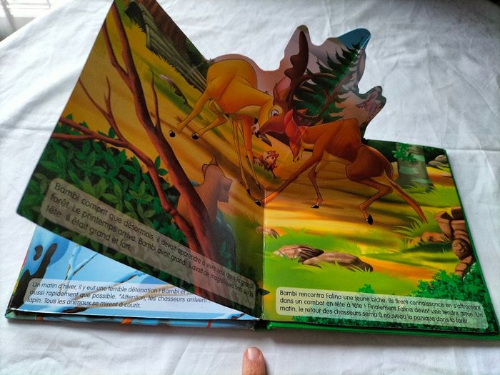 Livre Bambi pop up - photo numéro 5