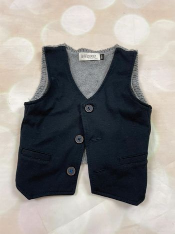 Gilet dans manches 12 mois
