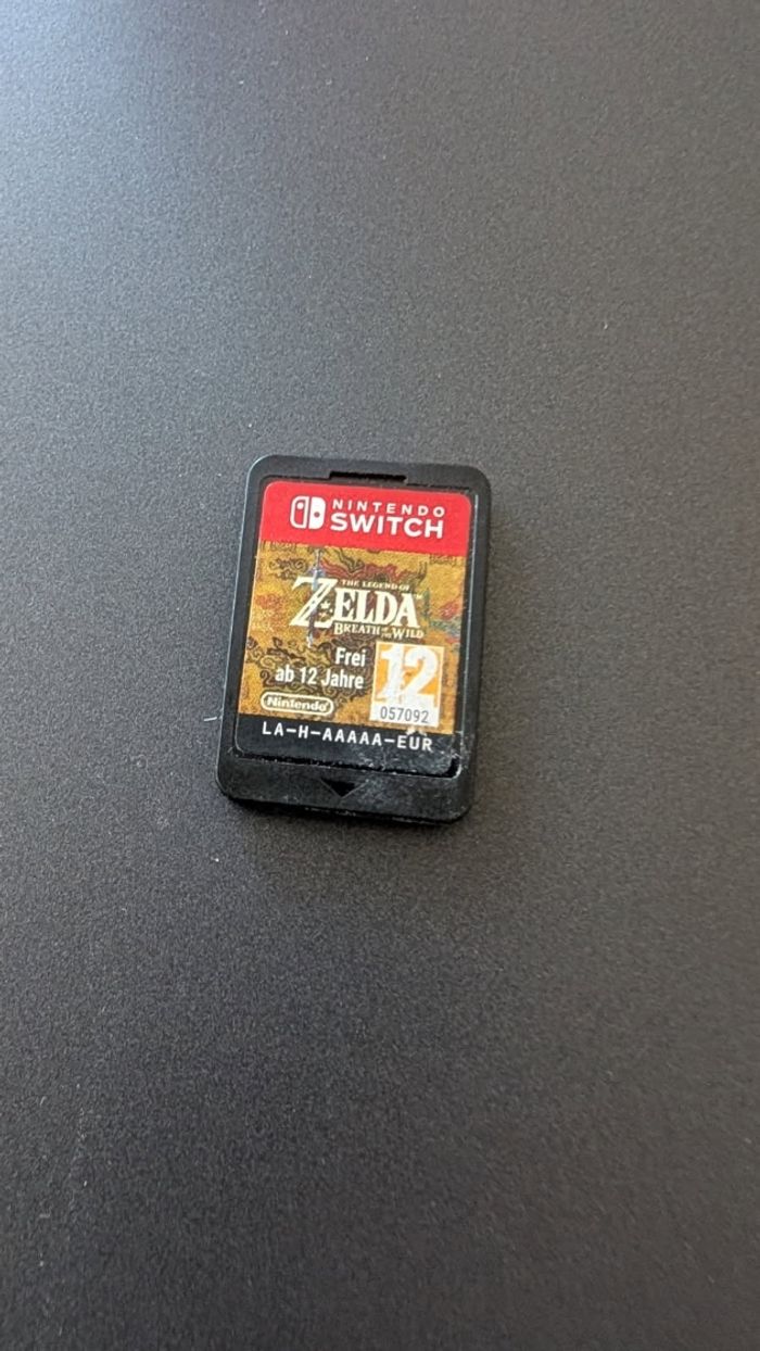 Jeu Switch Zelda Breath of the Wild parfait état