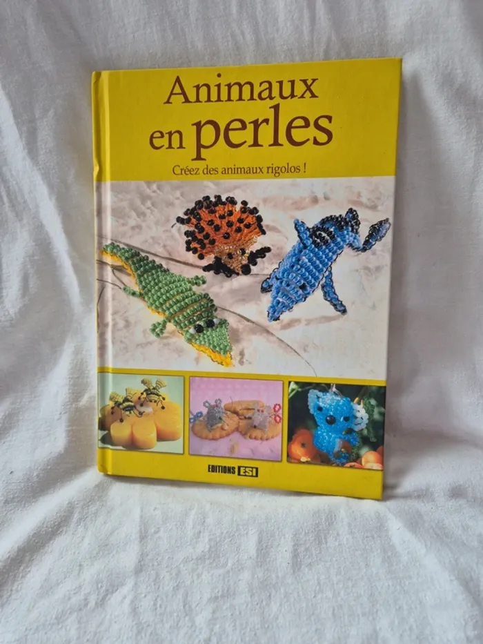 Livre animaux en perles