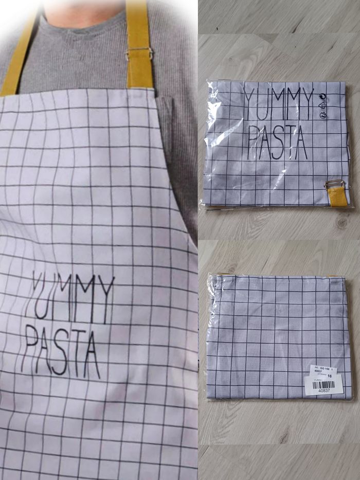 tablier Yummy pasta Françoise Saget NEUF - photo numéro 2