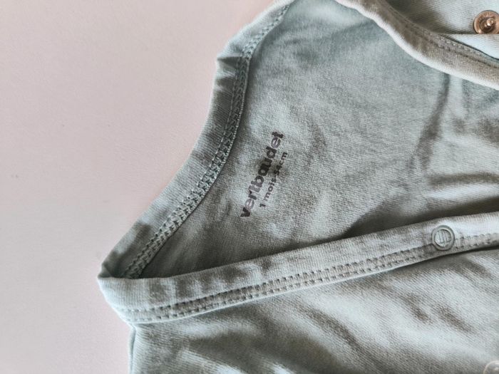 Brassière Verbaudet 1 mois bleu - photo numéro 2