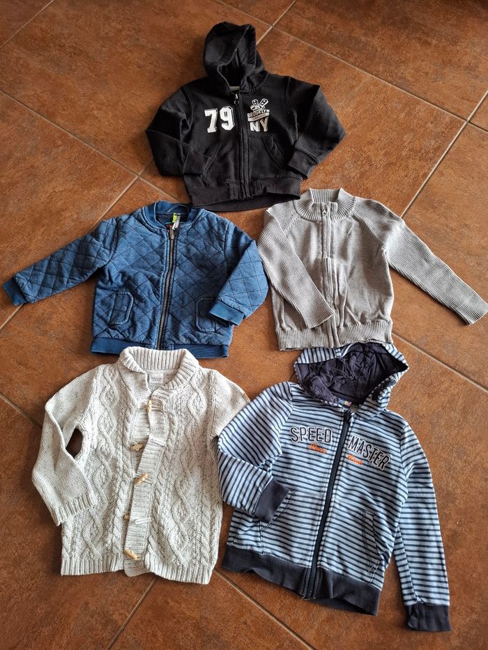 Lot vestes 3 ans