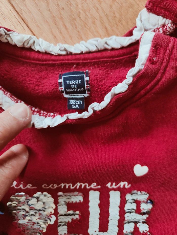 Pull rouge - photo numéro 2