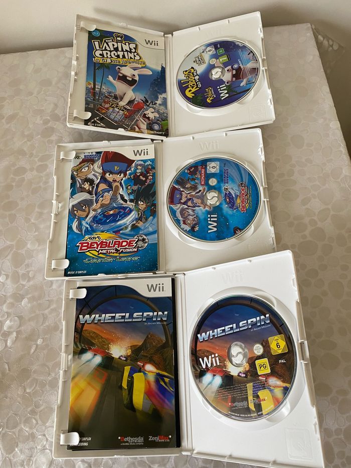 Lot  de 3 jeux pour Wii - photo numéro 3