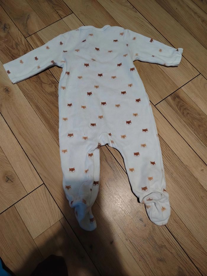 Pyjama renard velours - photo numéro 3