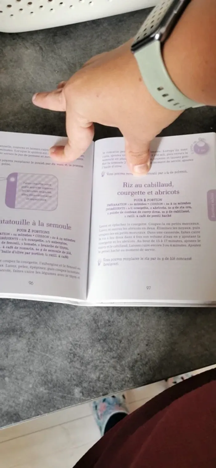 Livre de recette pour bébé - photo numéro 2