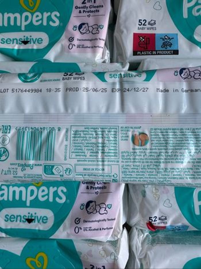 Lingettes Pampers Sensitive - photo numéro 3