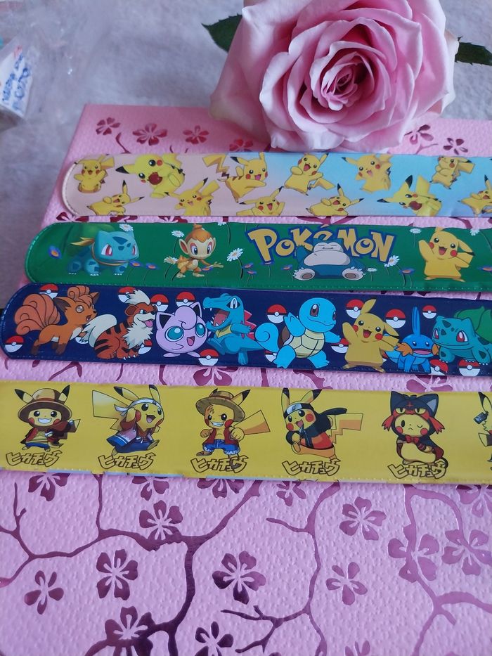 Bracelets à clipser pokemon 1e pour 1 - photo numéro 2