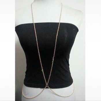 Bijou de corps/Body chain coloris doré TBE ☀️