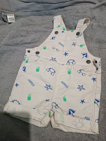 Salopette motifs matin