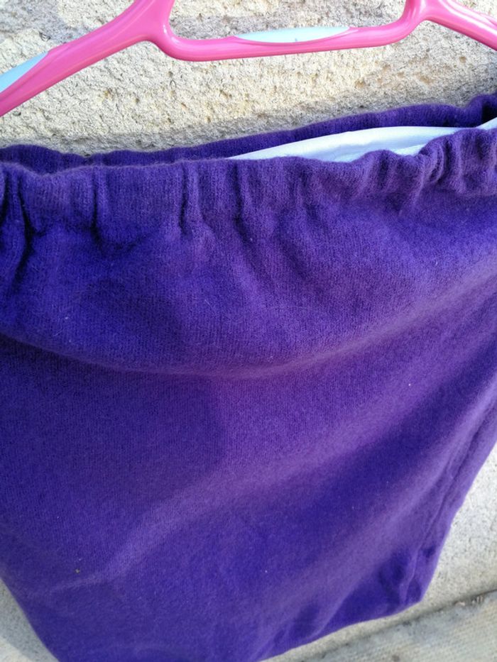 Jupe droite violette - photo numéro 5