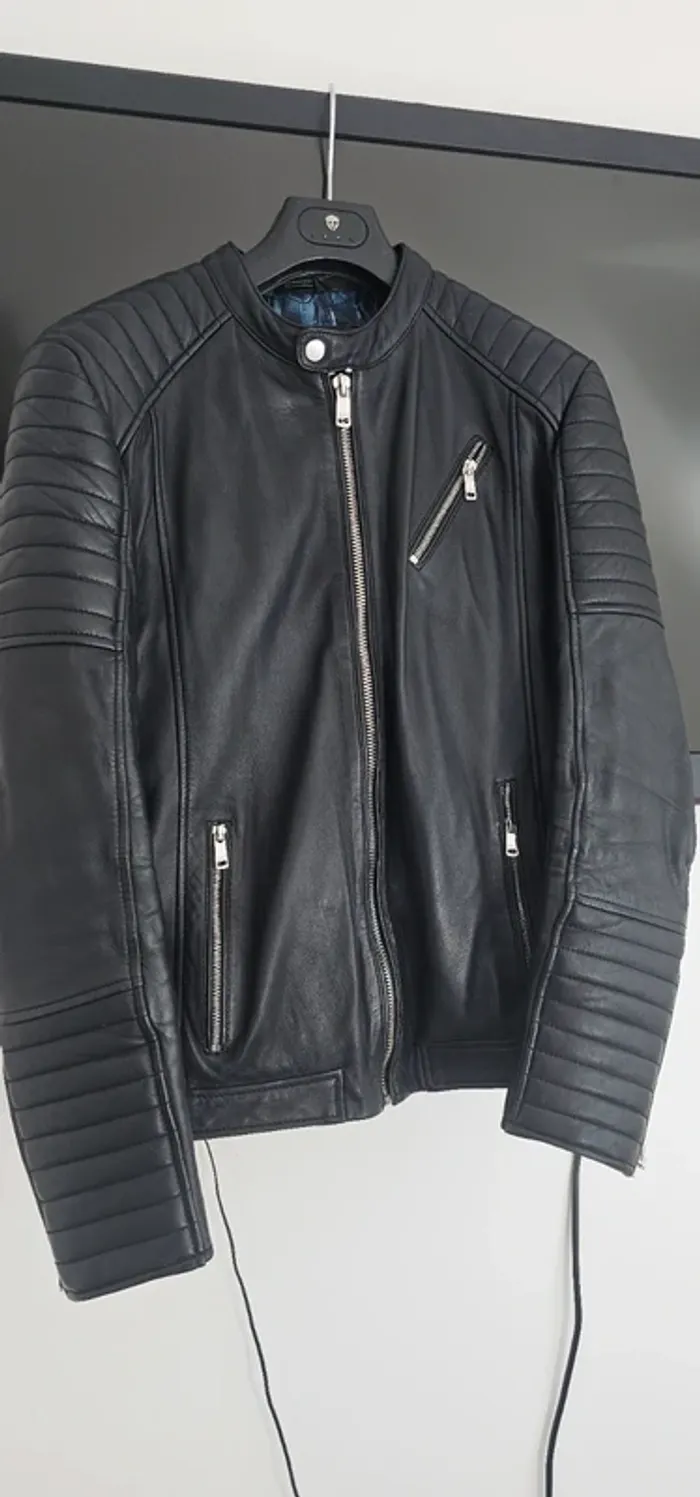Veste en cuir