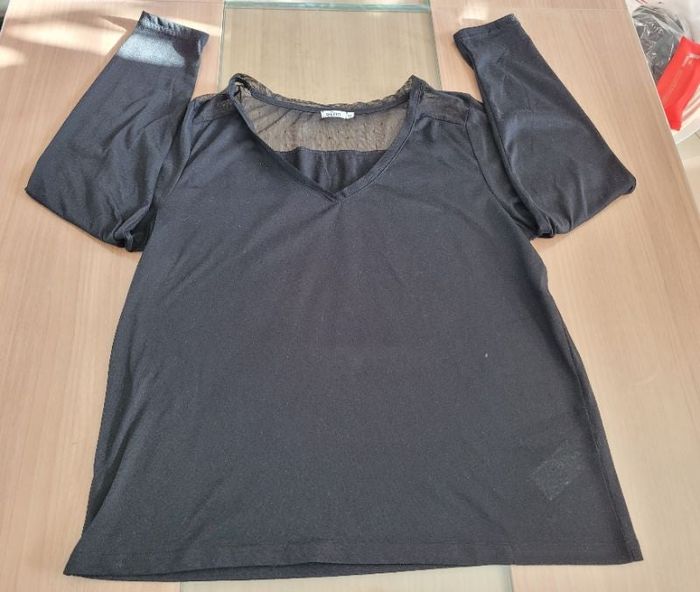 Haut noir TXL léger Gemo