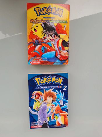 2 Mangas Pokémon : La Grande Aventure volumes 1 et 2, Kurokawa (28)