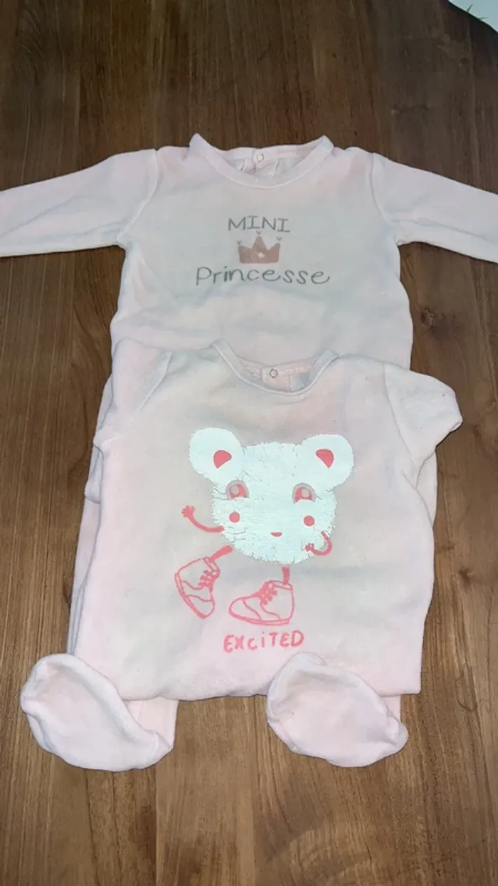 Lot de 2 pyjamas kimadi 12 mois