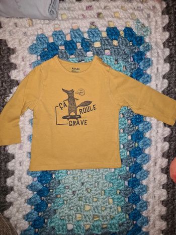 Tee-shirts manches longues 12 mois