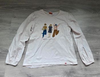 🌸 Blouse longue manche avec dessin 10 ans 🌸