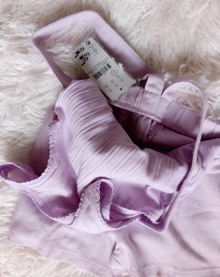 Ensemble salopette neuf 3/4ans 🩷 - photo numéro 3