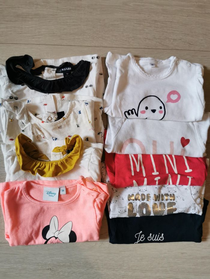 Lot de 9 tee shirt filles