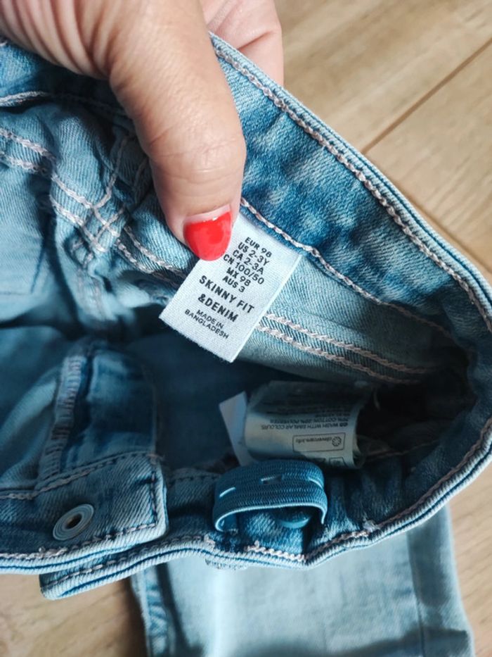 Jeans skinny fit & denim mixte garçon/fille 3 ans (78) - photo numéro 2