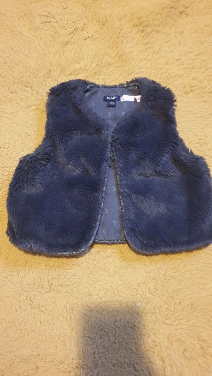 Gilet polaire sans manche 12 mois