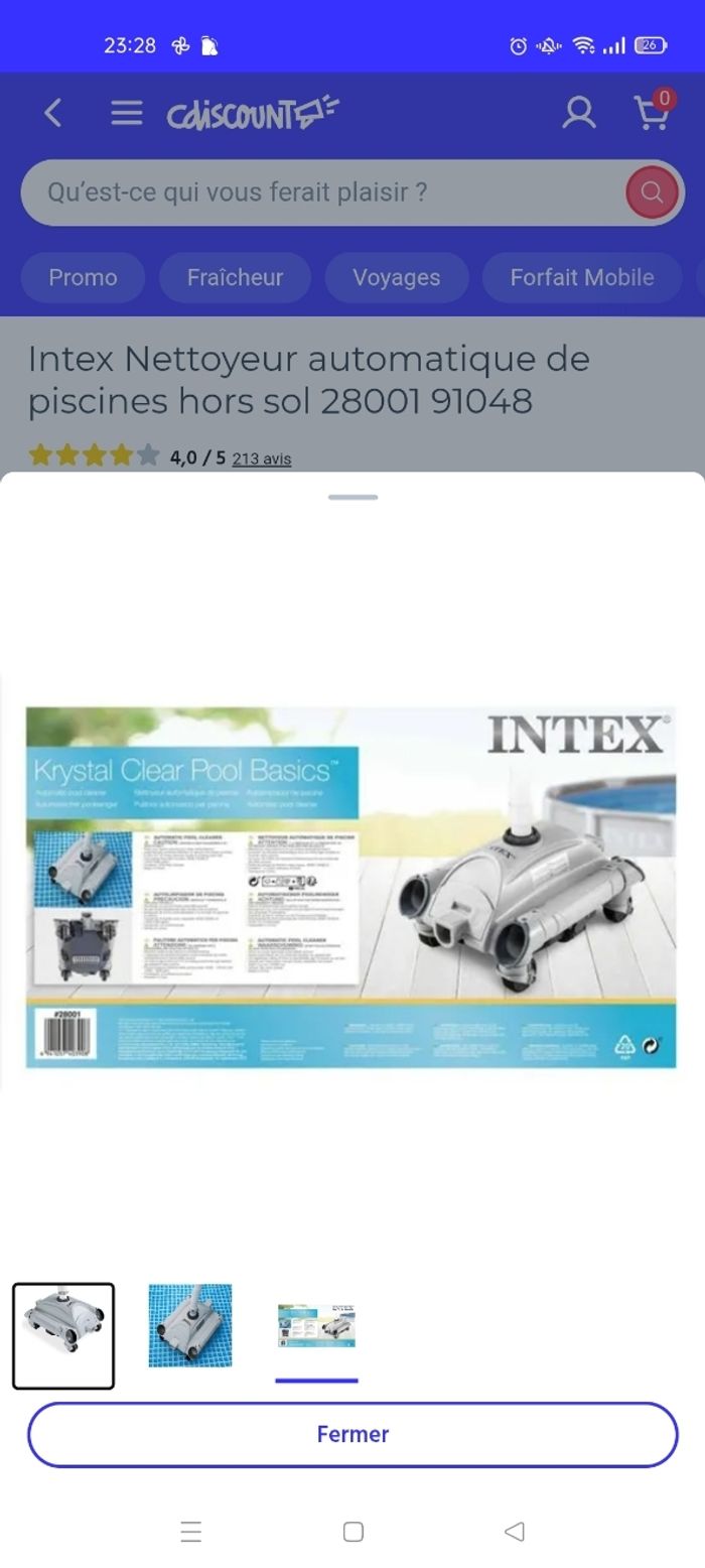 Aspirateur piscine - photo numéro 3