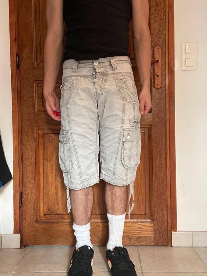 Jort baggy large 883 police taille 30US cargo hip-hop streetwear y2k skater brodé - photo numéro 3