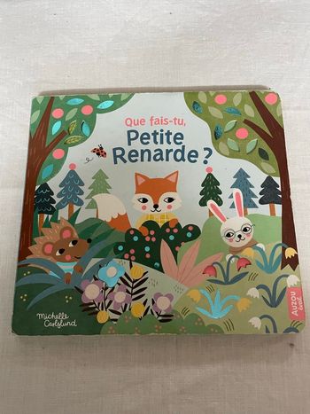 Livre  que fais tu petite renarde