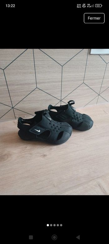 Nu pied Nike t22